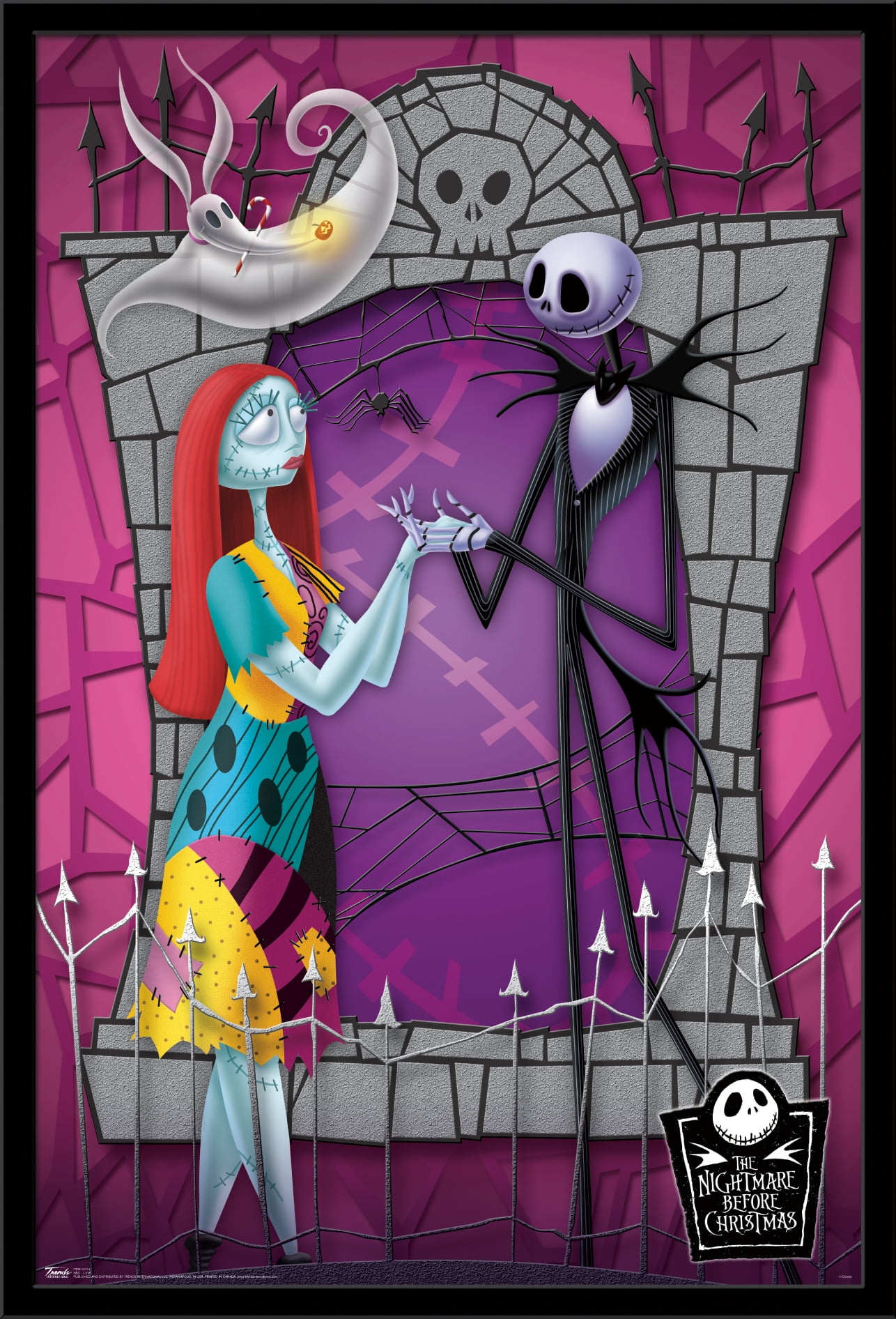 The Nightmare Before Christmas Poster Couple New 24x36 - Walmart.com   Nightmare before christmas movie, Nightmare before christmas tattoo,  Nightmare before christmas