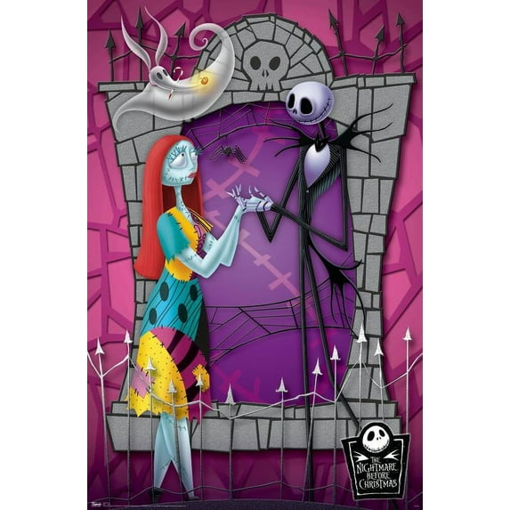 Disney Tim Burton's The Nightmare Before Christmas - Love Wall Poster, 22.375" x 34"