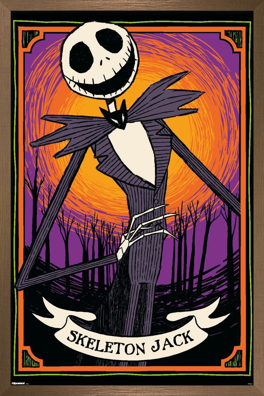 Disney Tim Burton's The Nightmare Before Christmas - Neon Wall Poster ...