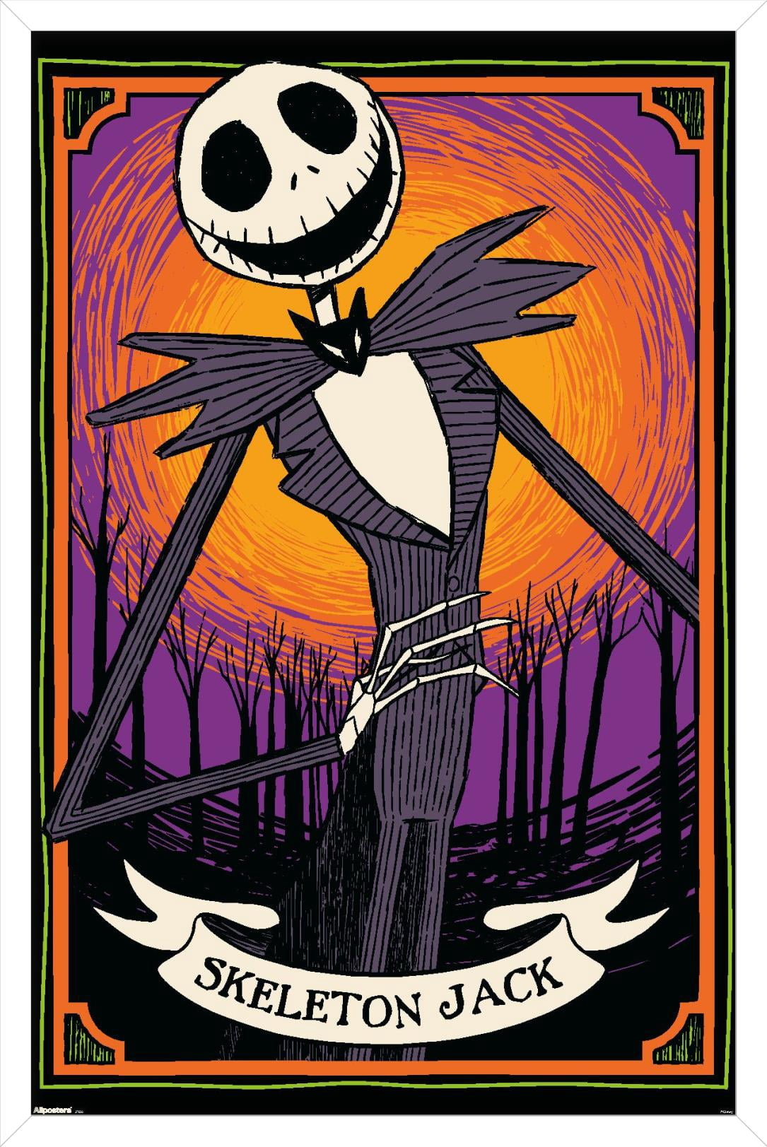 Disney Tim Burton's The Nightmare Before Christmas - Neon Wall Poster ...