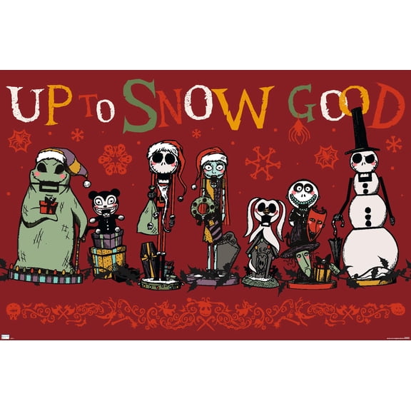 Disney Tim Burton's The Nightmare Before Christmas - Nutcrackers Wall Poster, 14.725" x 22.375"