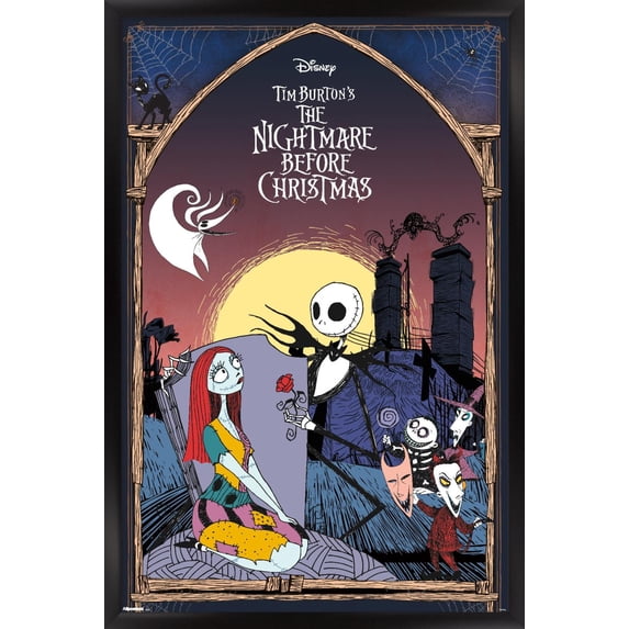 Disney Tim Burton's The Nightmare Before Christmas - Romance Wall ...