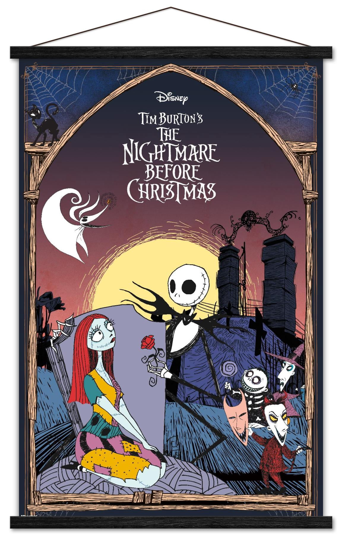 Disney Tim Burton's The Nightmare Before Christmas - Romance Wall ...