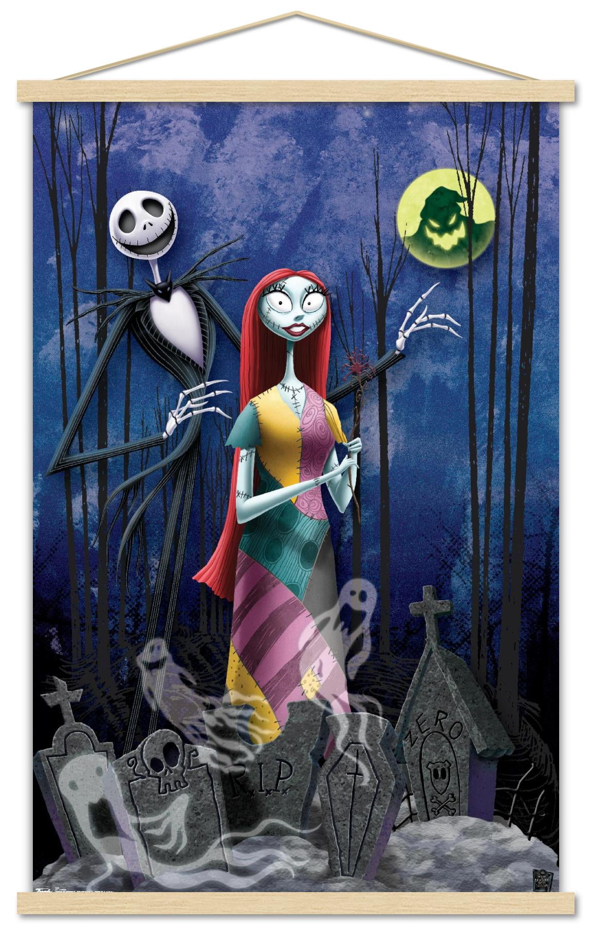 Disney Tim Burton's The Nightmare Before Christmas - Romance Wall ...