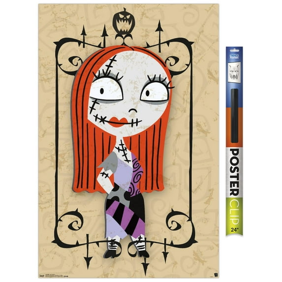 Disney Tim Burton's The Nightmare Before Christmas - Sally Madness Wall Poster, 22.375" x 34"