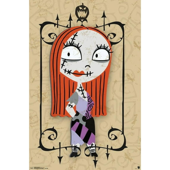 Disney Tim Burton's The Nightmare Before Christmas - Sally Madness Wall Poster, 22.375" x 34"