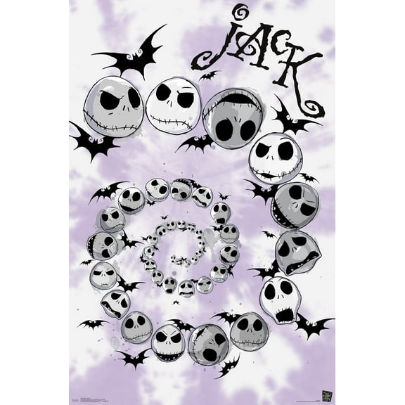 Disney Tim Burton's The Nightmare Before Christmas - Spiral Wall Poster, 22.375" x 34"