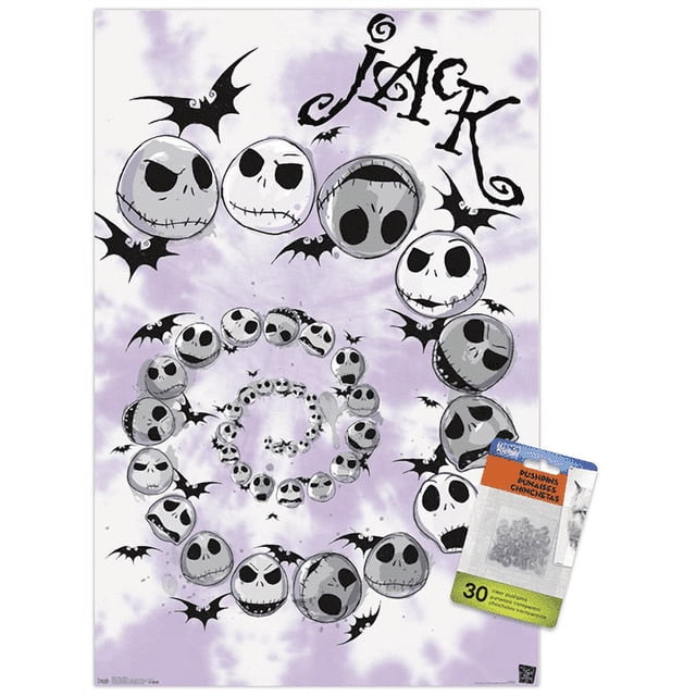 Disney Tim Burton's The Nightmare Before Christmas - Spiral Wall Poster ...
