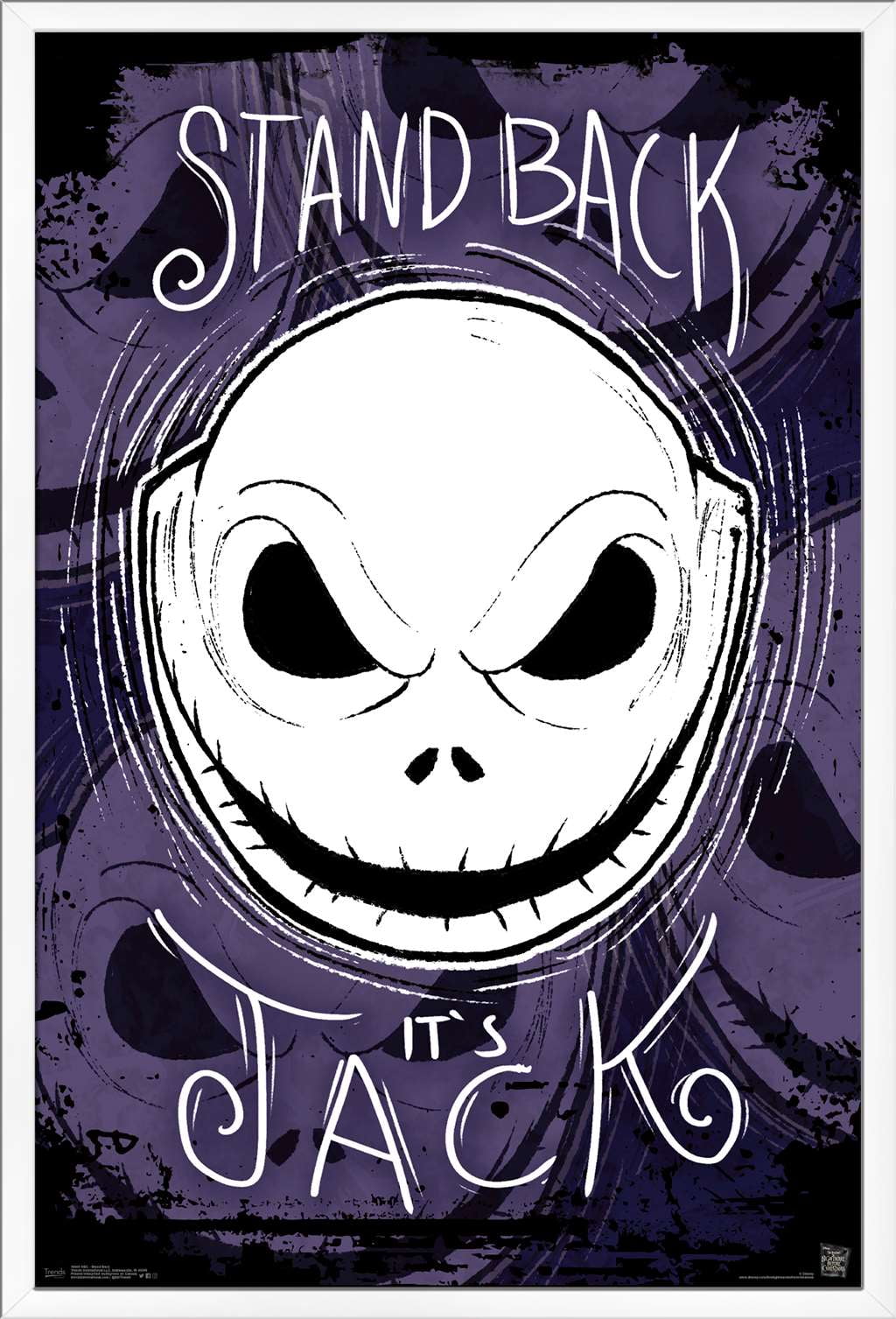 Disney Tim Burton's The Nightmare Before Christmas - Stand Back Wall ...