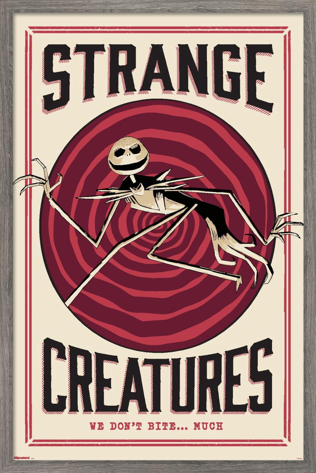 Disney Tim Burton's The Nightmare Before Christmas - Strange Wall ...