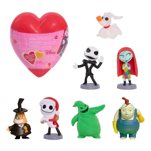 Disney Tim Burton's The Nightmare Before Christmas Valentine Collectible 2.5-inch Mini Figure