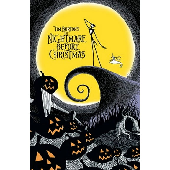 Disney Tim Burton's The Nightmare Before Christmas Wall Poster, 22.375" x 34"
