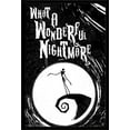 thumbnail image 1 of Disney Tim Burton's The Nightmare Before Christmas - Wonderful Wall Poster, 22.375" x 34", Framed, 1 of 2