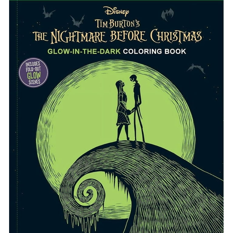 Nightmare Before Christmas Coloring Book: A horror coloring book