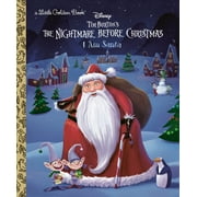 Disney Tim Burtons the Nightmare Before Christmas I am Santa Little Golden Book Hardcover