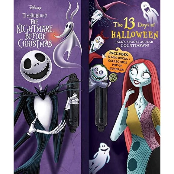 Pre-Owned Disney: Tim Burton's the Nightmare Before Christmas: The 13 Days of Halloween: Jack's Spooktacular Countdown! (Hardcover) 0794450660 9780794450663