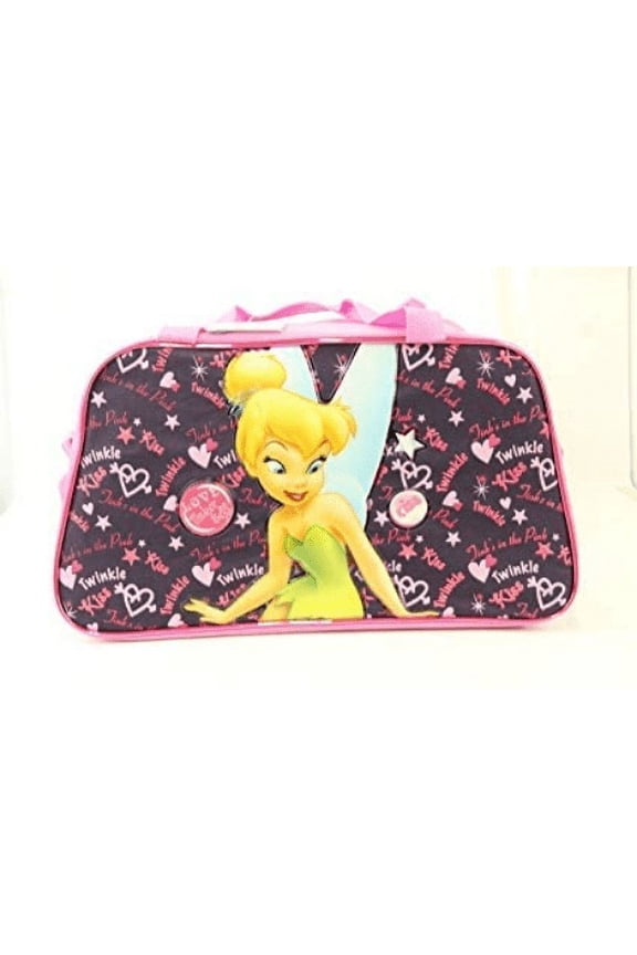 Disney Tinker Bell Duffel Bag/Gym Bag/Travel Bag - Pink
