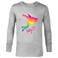 thumbnail image 1 of Disney Tinker Bell Feisty T-Shirt - Long Sleeve T-Shirt for Men - Customized-Athletic Heather, 1 of 5