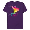 thumbnail image 1 of Disney Tinker Bell Feisty T-Shirt- Short Sleeve Blended T-Shirt for Adults - Customized-Purple, 1 of 5