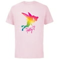 thumbnail image 1 of Disney Tinker Bell Feisty T-Shirt - Short Sleeve Cotton T-Shirt for Adults - Customized-Soft Pink, 1 of 5