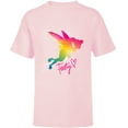 thumbnail image 1 of Disney Tinker Bell Feisty T-Shirt - Short Sleeve T-Shirt for Kids - Customized-Soft Pink, 1 of 5