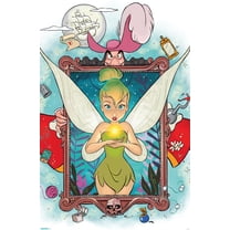 Disney Tinker Bell - Framed Magic with Hook Wall Poster, 22.375" x 34"