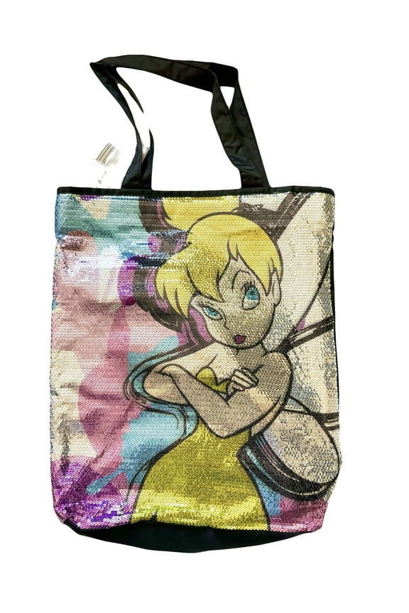 Tinker Bell Glimmering Tote Hand Bag