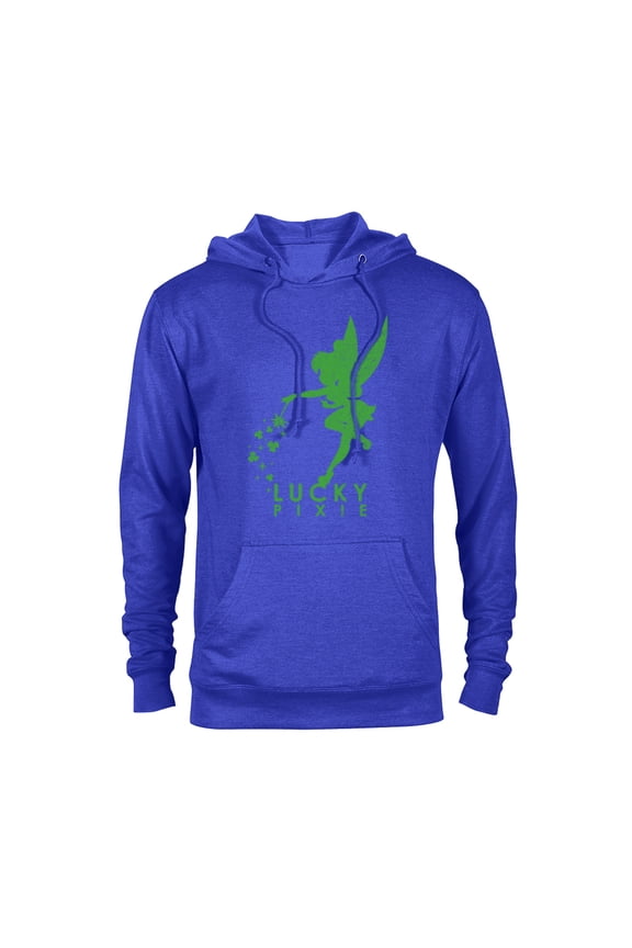 Tinker Bell Lucky Pixie St. Patrick's Day - Pullover Hoodie for Adults - Customized-Royal