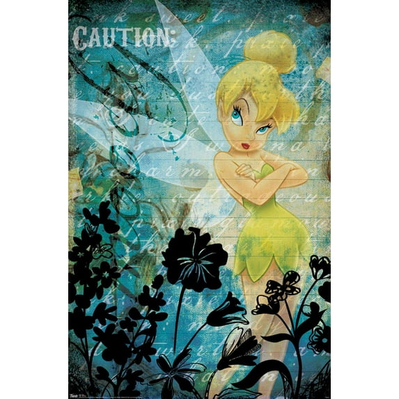 Disney Tinker Bell - Moody Wall Poster, 14.725" x 22.375"