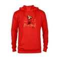 thumbnail image 1 of Disney Tinker Bell Peace Joy and Pixie Dust Holiday Standard - Pullover Hoodie for Adults – Customized-Red Heather, 1 of 5