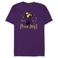 thumbnail image 1 of Disney Tinker Bell Peace Joy and Pixie Dust Holiday Standard - Short Sleeve Blended T-Shirt for Adults – Customized-Purple, 1 of 5