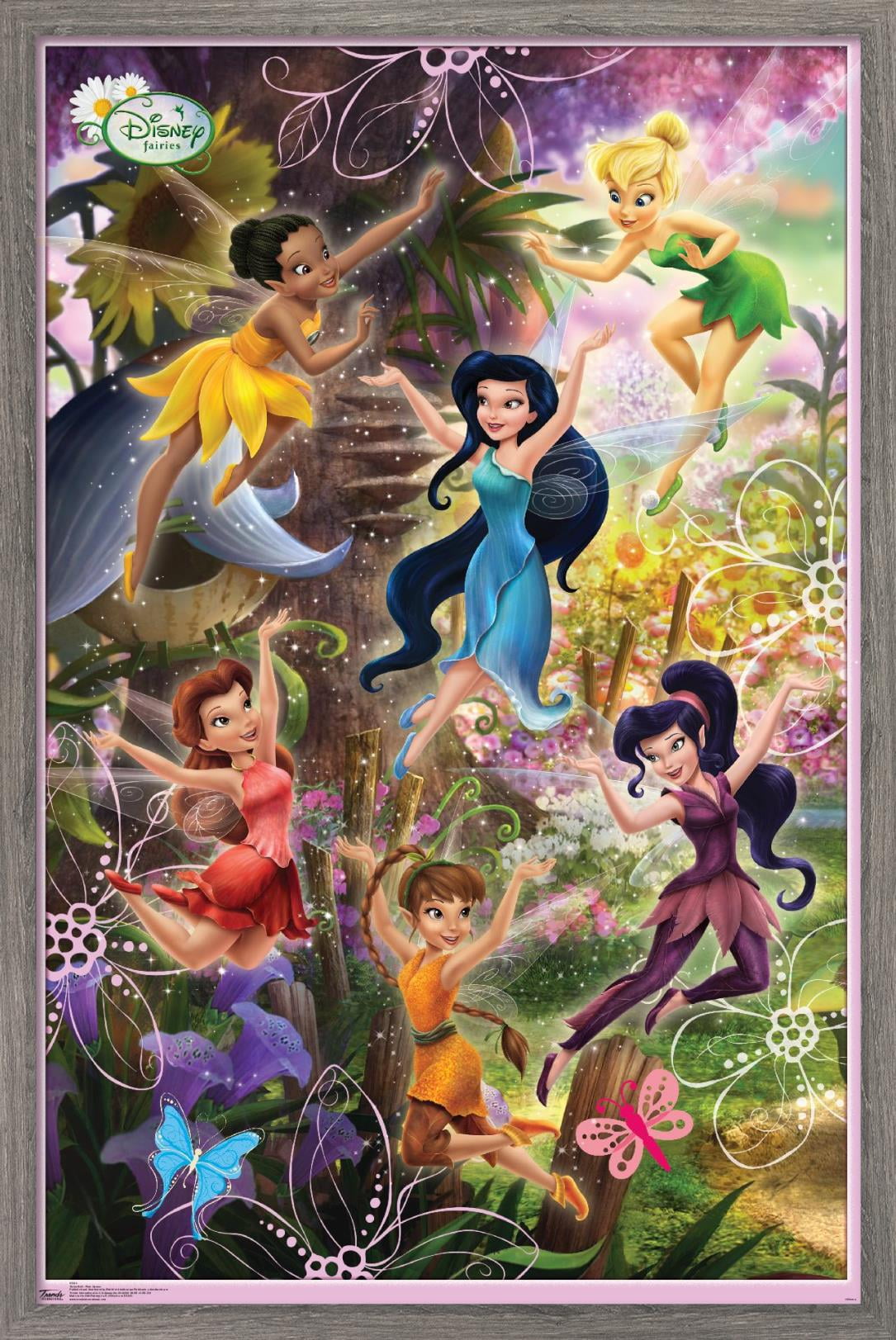 Disney Tinker Bell - Pixie Games Wall Poster, 22.375\, image size:1085x1623