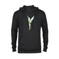 thumbnail image 1 of Disney Tinker Bell Pose T-Shirt - Pullover Hoodie for Adults - Customized-Black, 1 of 5