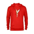 thumbnail image 1 of Disney Tinker Bell Pose T-Shirt - Pullover Hoodie for Adults - Customized-Red Heather, 1 of 5
