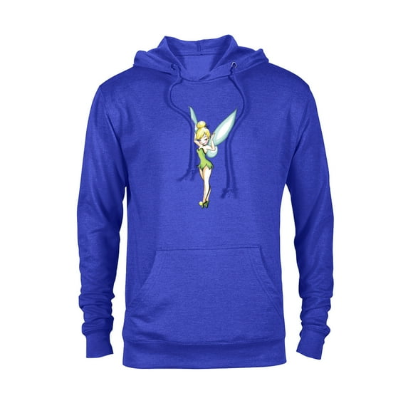 Disney Tinker Bell Pose T-Shirt - Pullover Hoodie for Adults - Customized-Royal Heather