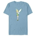 thumbnail image 1 of Disney Tinker Bell Pose T-Shirt- Short Sleeve Blended T-Shirt for Adults - Customized-Ocean Blue, 1 of 5