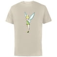 thumbnail image 1 of Disney Tinker Bell Pose T-Shirt - Short Sleeve Cotton T-Shirt for Adults - Customized-Natural, 1 of 5