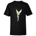 thumbnail image 1 of Disney Tinker Bell Pose T-Shirt - Short Sleeve T-Shirt for Kids - Customized-Black, 1 of 5