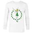thumbnail image 1 of Disney Tinker Bell Ring of Shamrocks St. Patrick's Day - Long Sleeve T-Shirt for Men - Customized-White, 1 of 5