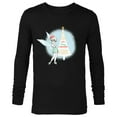 thumbnail image 1 of Disney Tinker Bell Sassy Christmas Holiday - Long Sleeve T-Shirt for Men - Customized-Black, 1 of 5