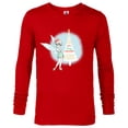 thumbnail image 1 of Disney Tinker Bell Sassy Christmas Holiday - Long Sleeve T-Shirt for Men - Customized-New Red, 1 of 5