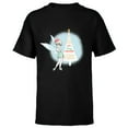 thumbnail image 1 of Disney Tinker Bell Sassy Christmas Holiday - Short Sleeve T-Shirt for Kids - Customized-Black, 1 of 5