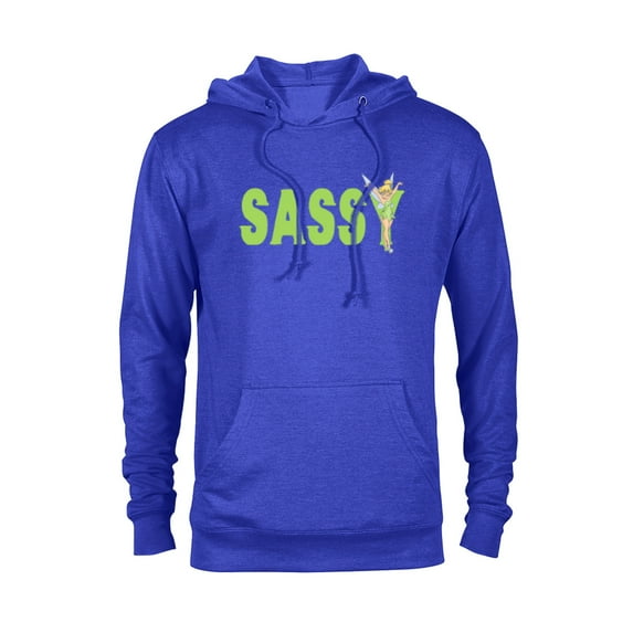 Disney Tinker Bell Sassy - Pullover Hoodie for Adults - Customized-Royal Heather