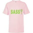 thumbnail image 1 of Disney Tinker Bell Sassy - Short Sleeve T-Shirt for Kids - Customized-Soft Pink, 1 of 5