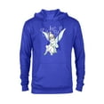 thumbnail image 1 of Disney Tinker Bell Sitting - Pullover Hoodie for Adults -Customized-Royal Heather, 1 of 5