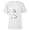 thumbnail image 1 of Disney Tinker Bell Sitting - Short Sleeve T-Shirt for Kids- Customized-White, 1 of 5