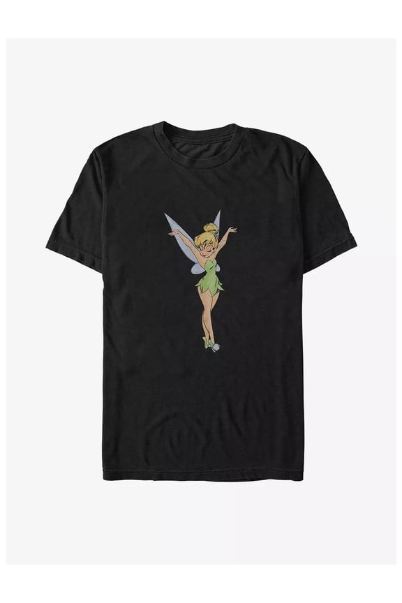 Disney Tinker Bell Sketch Hand Drawn Minimalist Art Pixie Dust Peter Pan T-shirt