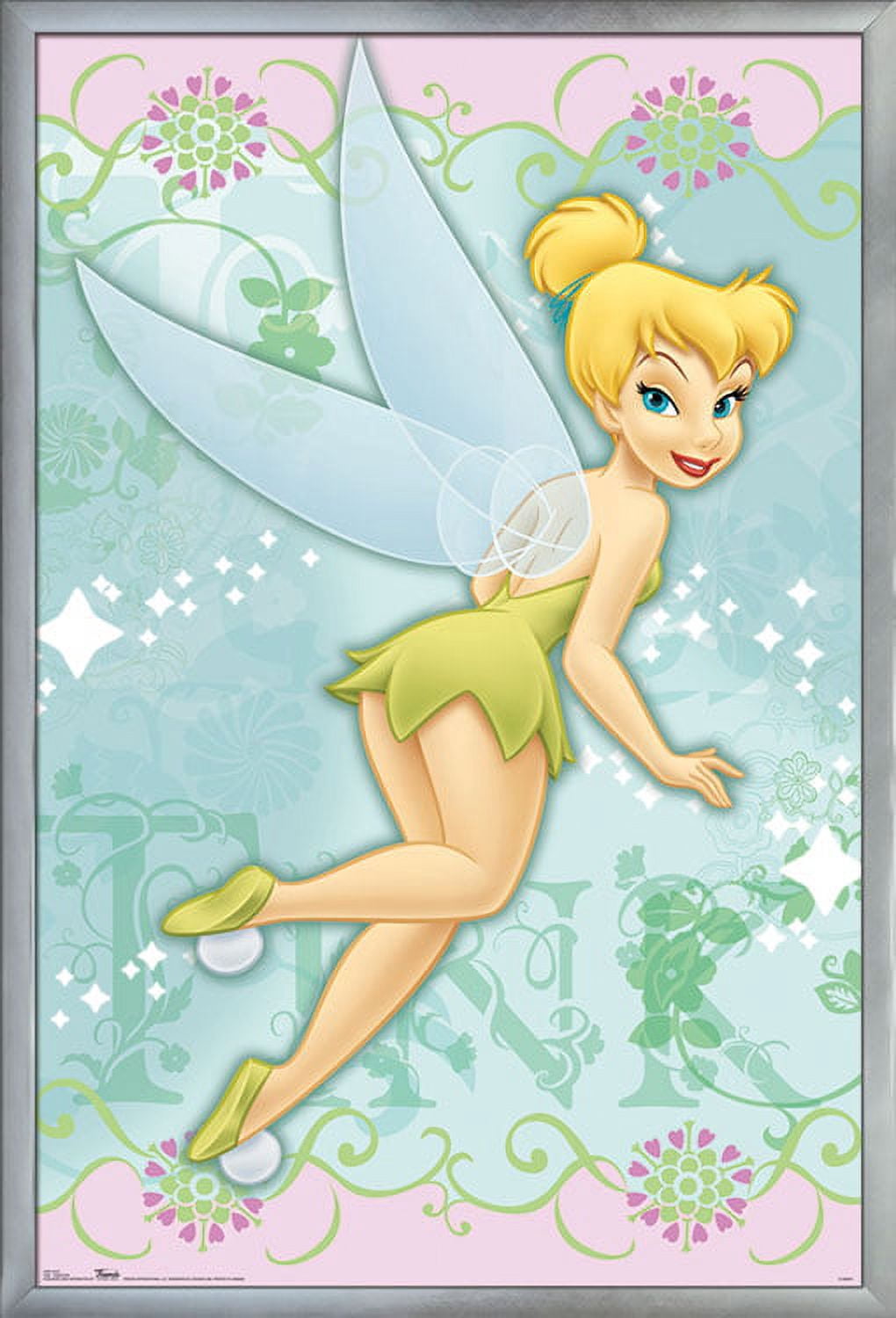Disney Tinker Bell - Tradition Wall Poster, 22.375" x 34", Framed