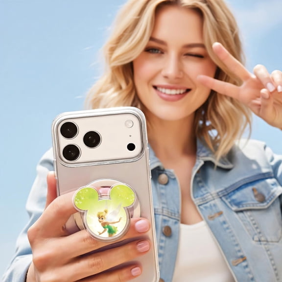 Disney Tinkerbell , Disney Princess Inspired Mickey Ear , Cute Princess Phone Grip, Cartoon Fan Gift UNAN04-10