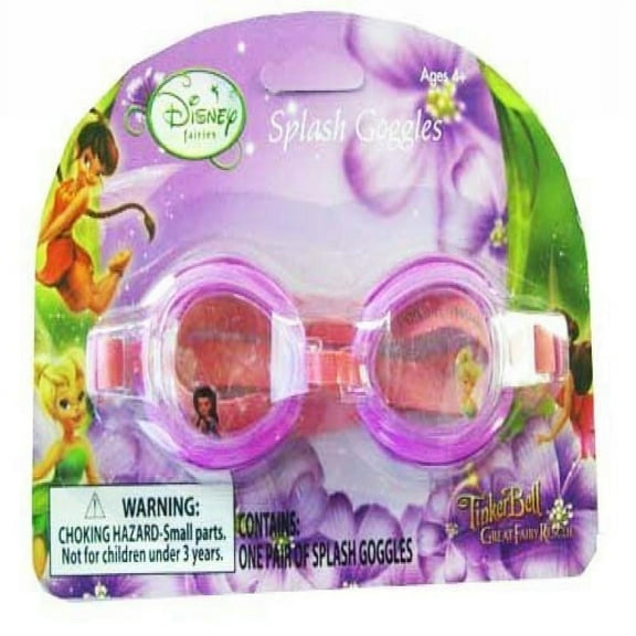 Disney Tinkerbell Fairies Swim Goggles for Age 4+